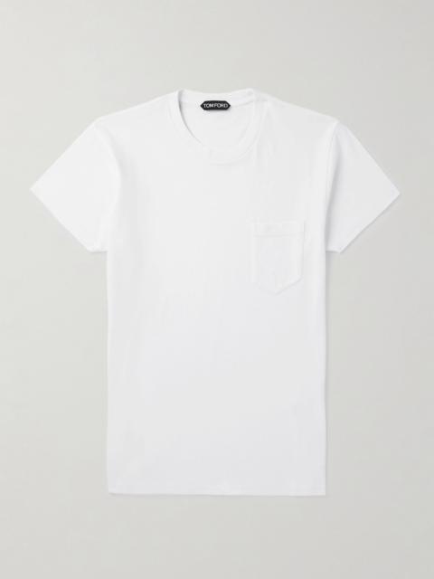 Cotton-Jersey T-Shirt White
