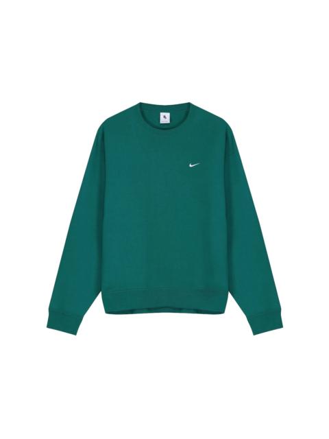 Nike NRG Solo Swoosh Fleece Crew Mystic Green/White