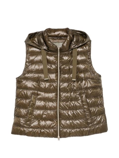 drawstrings-collar waistcoat