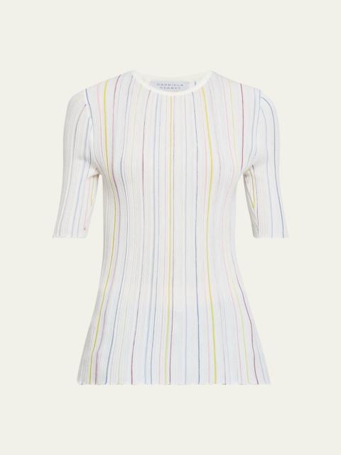 Fitz Stripe Wool Top