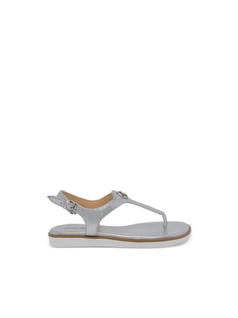 logo buckle sandals