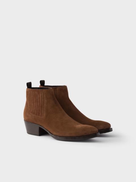 Suede Chelsea boots