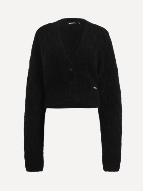 Fluffy Knit Cardigan