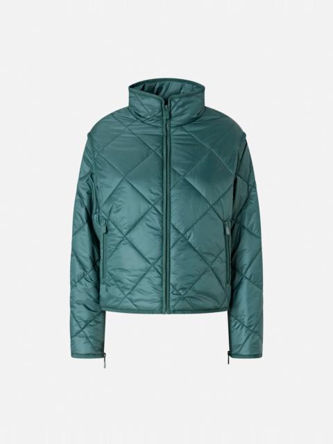 QUILTED TECHNICAL CANVAS JACKET