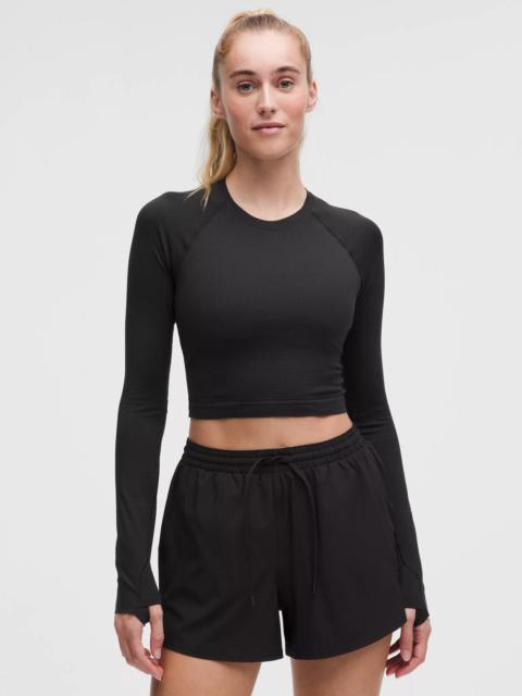 Swiftly Tech Cropped Long-Sleeve Shirt 2.0