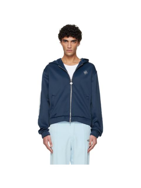Navy Scuba Zip Track Jacket
