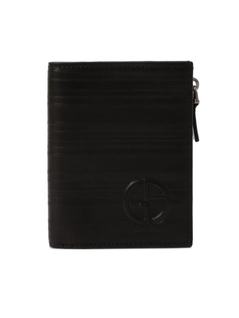 embossed-logo wallet