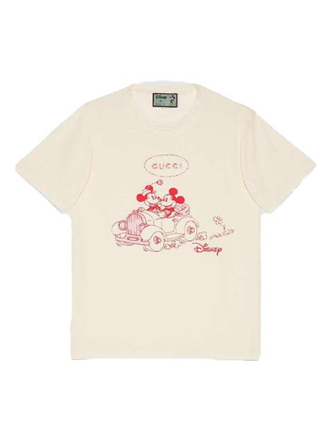 Gucci x Disney Year Of The Rat Limited Mickey Printed Retro For Men Beige 604176-XJB6T-9230