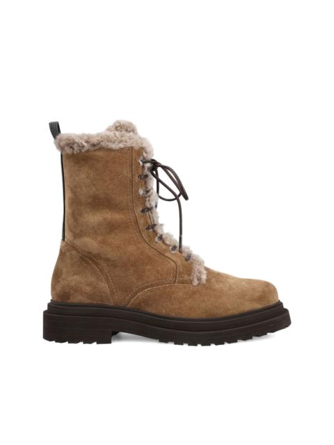 shearling boots