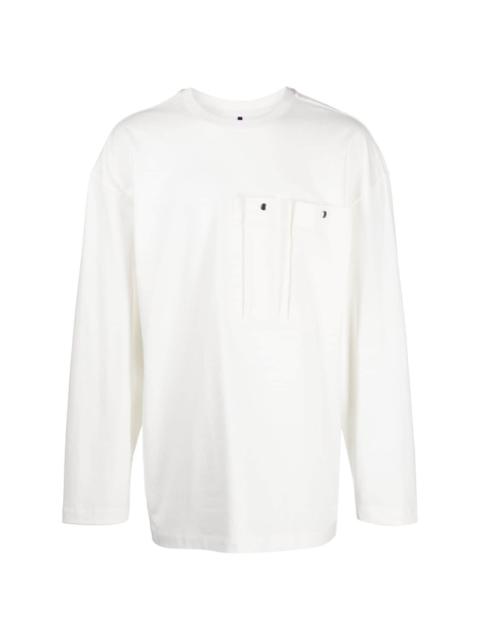 long-sleeved organic cotton T-shirt