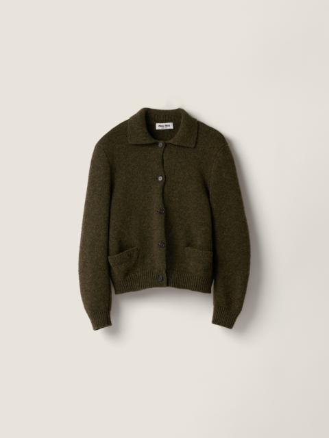 Wool cardigan