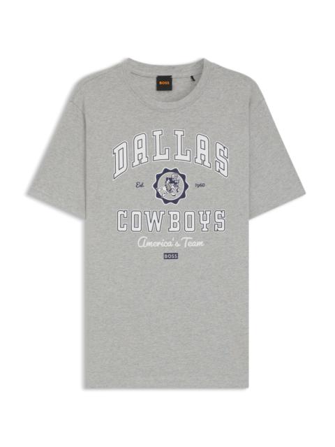 BOSS X DALLAS COWBOYS T-SHIRT WITH ALTERNATIVE LOGO
