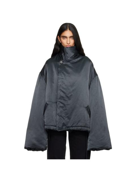 Black Oversized Padded Jacket