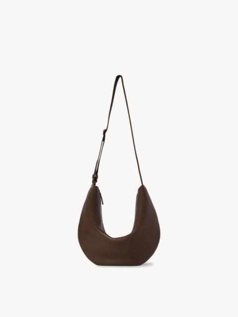 Crossbody Crescent Bag in Leather