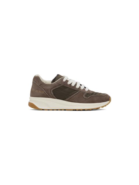Brown Track Premium Sneakers