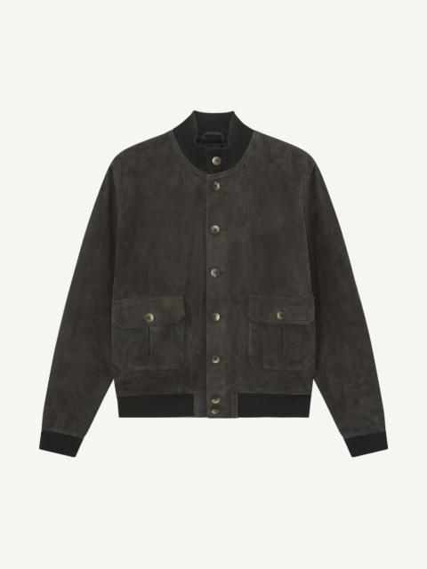 VINCENTE SUEDE BOMBER JACKET