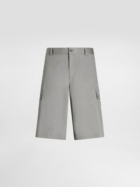 Cotton cargo shorts