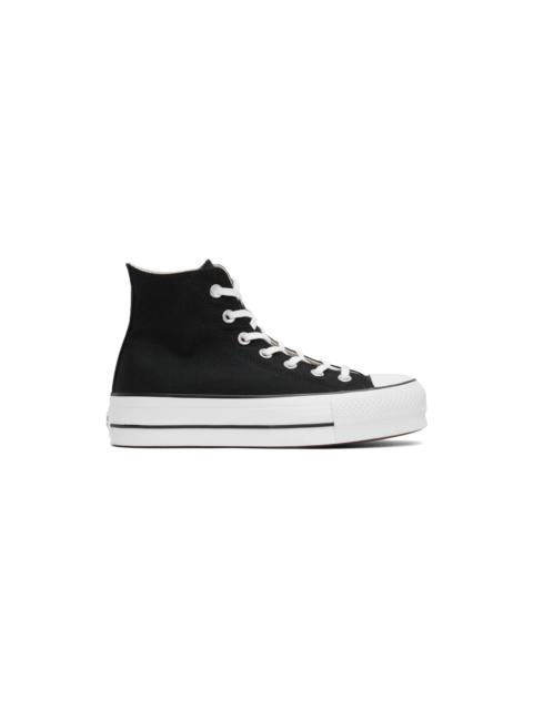 Black Chuck Taylor All Star Lift Platform High Sneakers