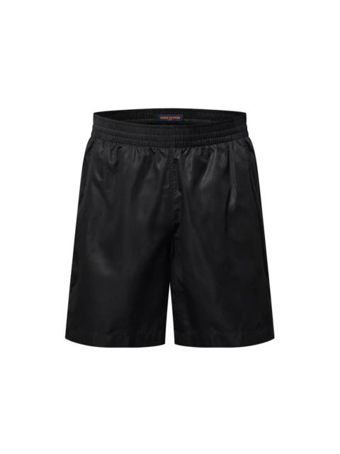 Louis Vuitton Damier Nylon Swim Shorts Black