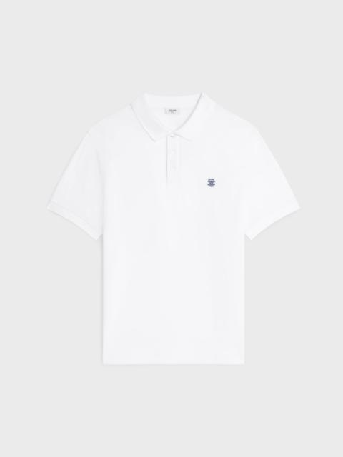 polo shirt IN PIQUE COTTON JERSEY