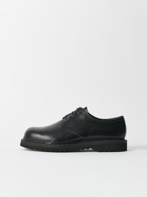 Trampler Shoe Black Supple Cow Hide