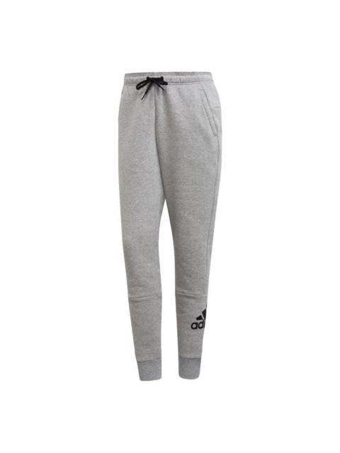 (WMNS) adidas Sportswear Badge Of Sport Sweat Pants 'Grey' DX7966