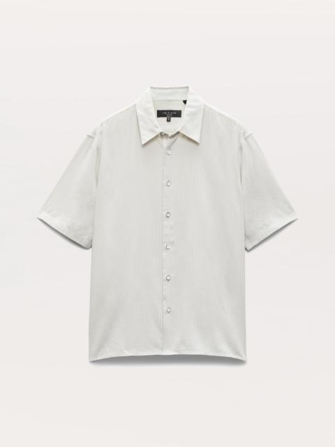 Relaxed Fit Dalton Dobby Striped Shirt