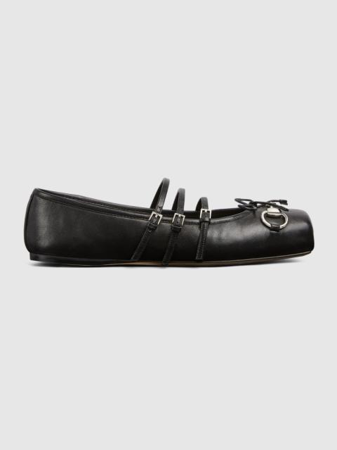 Women's Gucci Horsebit ballet flat
