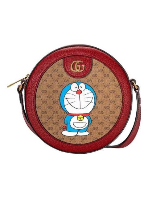 (WMNS) Gucci x Doraemon Shoulder Bag 'Beige Brown' 625216-2T8AG-8580
