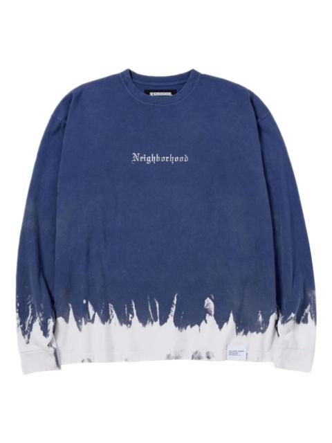 dip-dye long-sleeves T-shirt