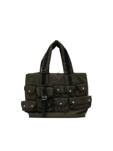 multi-pocket tote bag