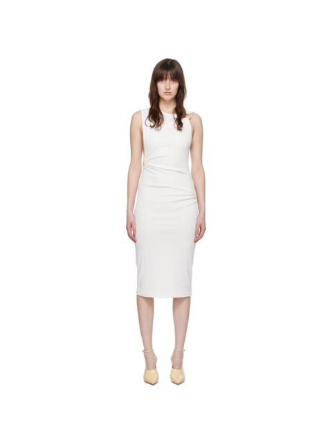 White Callisto Trinity Midi Dress