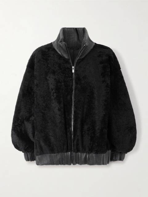 Shearling Bomber Jacket