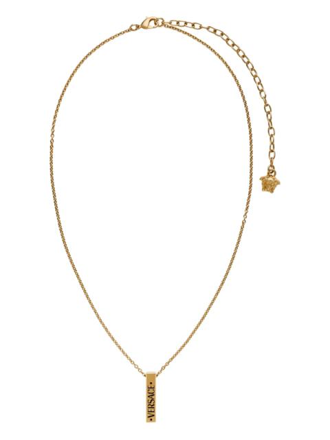 Logo-pendant Necklace