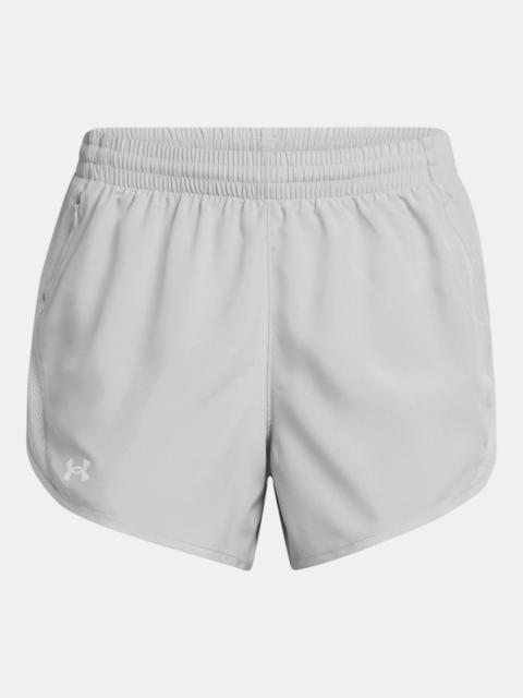 Women's UA Fly-By Heather 3" Shorts