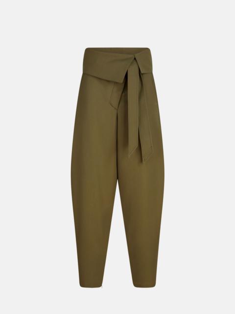 MILITARY GREEN LONG PANT