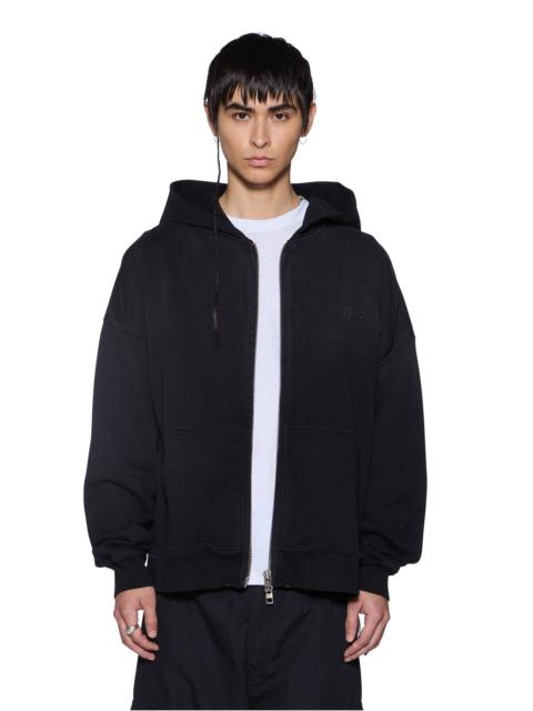 INTRUDER EKCESS ZIP HOODIE JET BLACK