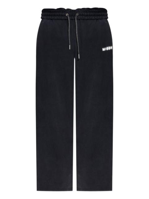 logo-detail drawstring track pants