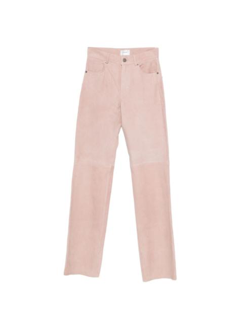 suede trousers