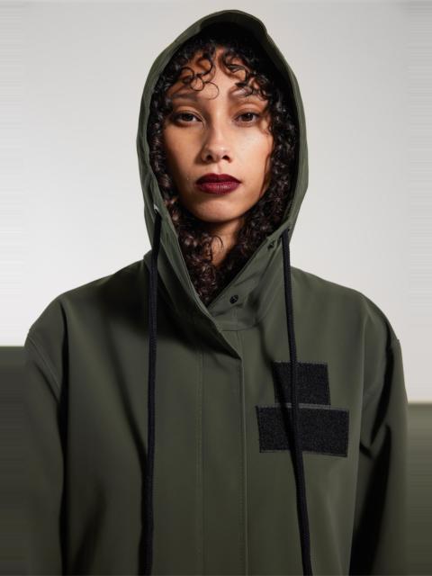 Chetham Matte Raincoat Green