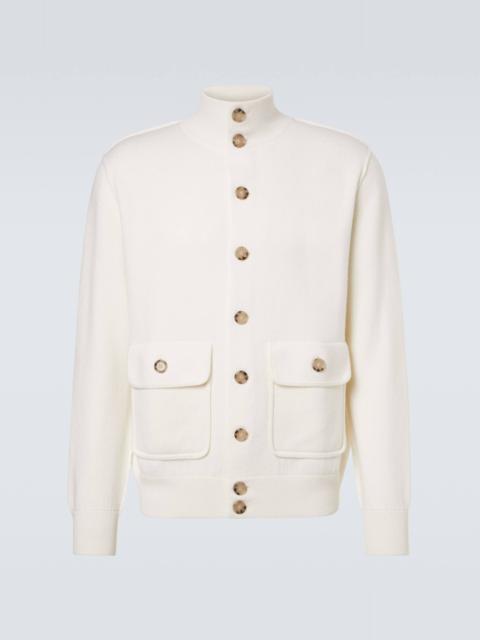 Wool and cashmere jacket