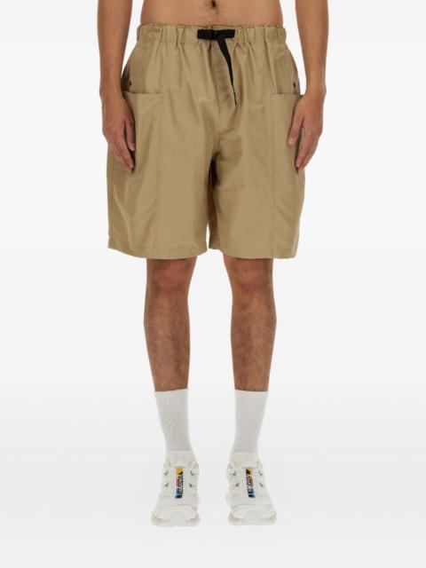 drawstring-waist bermuda shorts