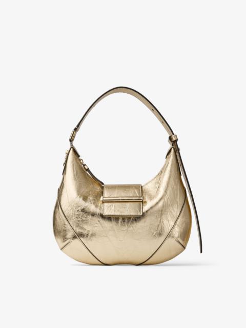 Bar Hobo S
Gold Vintage Metallic Leather Shoulder Bag