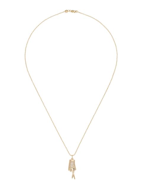 Mano Dingers 18K Yellow Gold Diamond Necklace gold