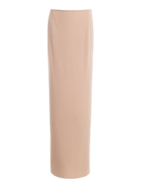 Zada Jersey Maxi Skirt nude