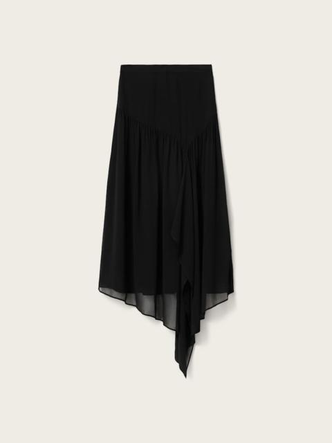 CYRA ASYMMETRIC MAXI SKIRT