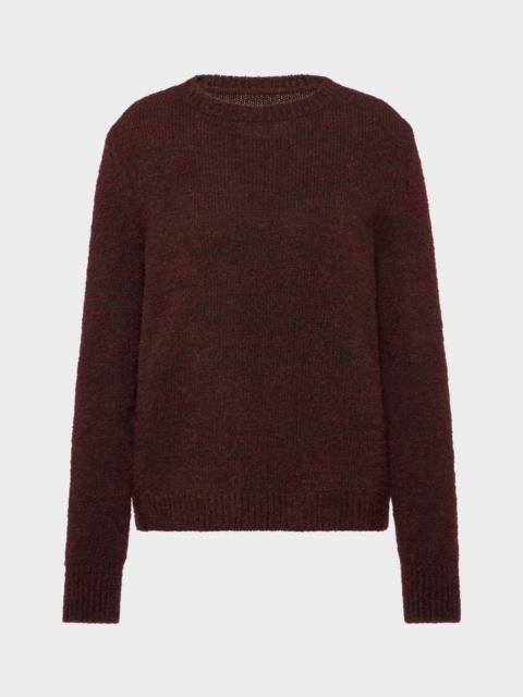Crewneck knit top