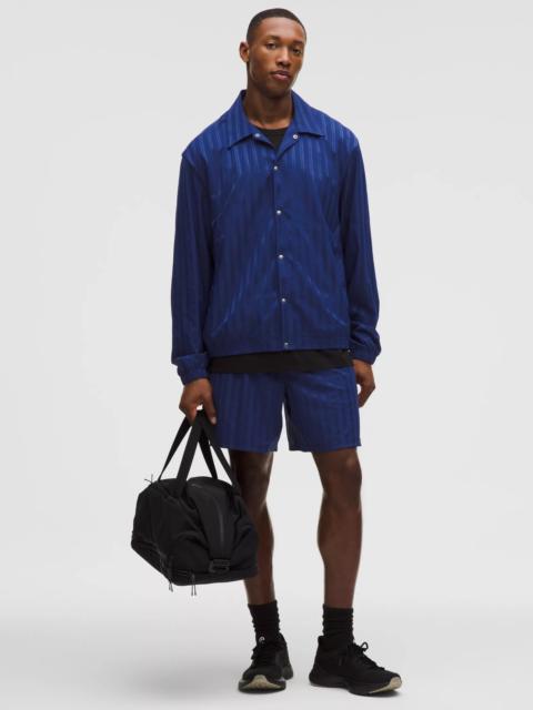 Satin Stripe Linerless Short 7"