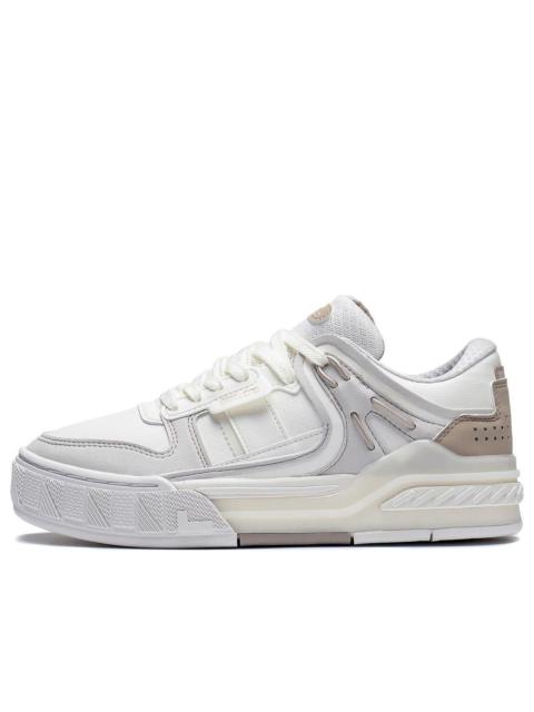 (WMNS) Li-Ning Dawn 'White Grey' AGCS354-1