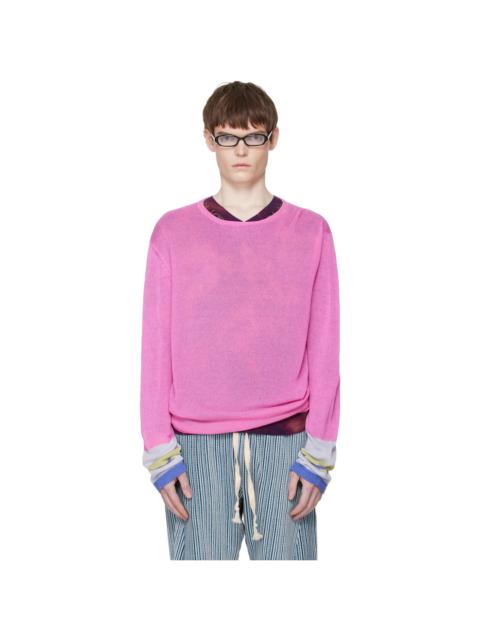 Pink Limp Wrist Sweater